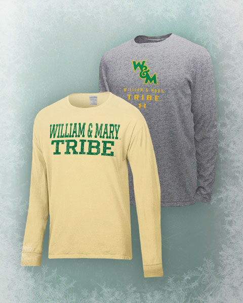 Shop William & Mary Long Sleeve T-Shirts